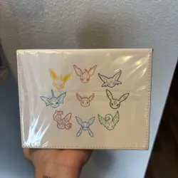 IN HAND Pokemon TCG Sword & Shield Eevee Advanced Theme Card Storage Deck Box - Image 3