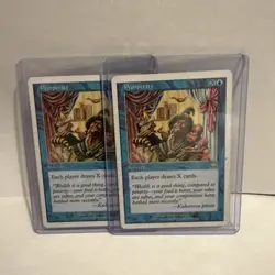 Magic: The Gathering Prosperity 6th Edition Card Near Mint Condition X2 - Image 1