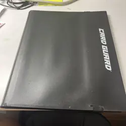 CardGuard Black Pro-Folio Trading Card Binder 9-Pocket, Holds 360 cards - Image 1