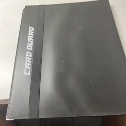 CardGuard Black Pro-Folio Trading Card Binder 9-Pocket, Holds 360 cards - Image 2