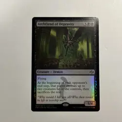 Archfiend of Depravity - Fate Reforged - Promo- Light Play - MTG Rare Foil - Image 1