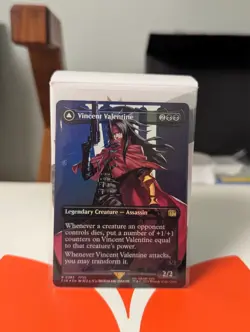 Vincent Valentine / Galian Beast ( FIN R 0383) - Borderless FOIL - MTG x FF - Image 1