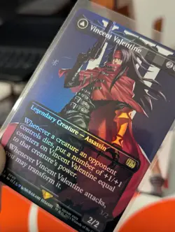 Vincent Valentine / Galian Beast ( FIN R 0383) - Borderless FOIL - MTG x FF - Image 4