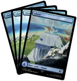 x4 Island 0299 Full Art - Final Fantasy MTG - NM/M - Image 1