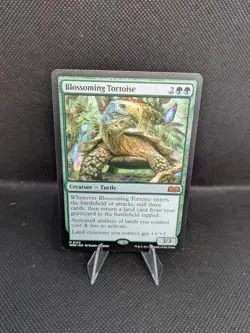 MTG Blossoming Tortoise Wilds of Eldraine Regular Magic The Gathering - Image 1
