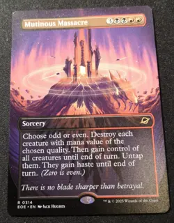 Mutinous Massacre - Borderless - EOE - MTG - EN - NM - 0314 - Image 1