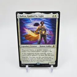 HALIYA, GUIDED BY LIGHT mtg NM-M Edge of Eternities Regular Rare #19 - Image 1