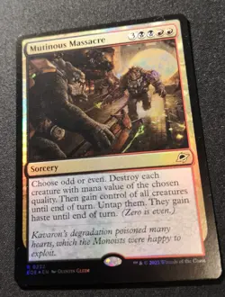 Mutinous Massacre - Foil - EOE - MTG - EN - NM - 0222 - Image 1