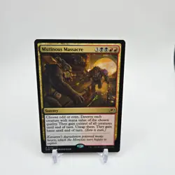 Mutinous Massacre [Edge of Eternities] Magic MTG Regular #222 - Image 1