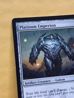 1x Platinum Emperion, MP (see photos), SOM, Magic: the Gathering, MtG - Image 5