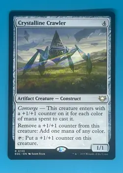 Mtg Crystalline Crawler Commander: Edge of Eternities Regular - Image 1