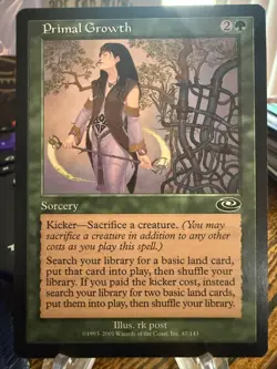 MTG Magic the Gathering Planeshift Primal Growth - Image 1