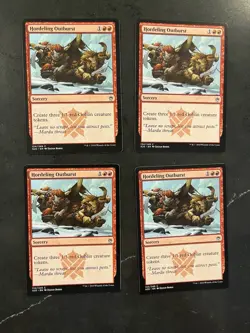 4x Hordeling Outburst x4 - Masters 25 - MTG Magic - NM Playset - Image 1
