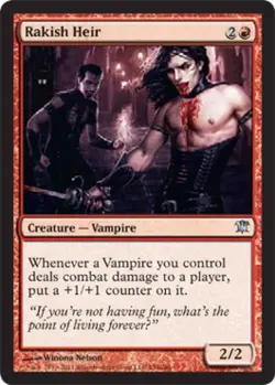 Rakish Heir - Light Play MTG Innistrad - Image 1