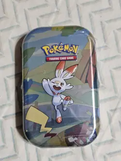 Pokemon TCG Galar Pals Mini Tin Sealed Scorbunny - Image 1