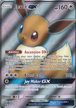 2016-19 Pokemon SM Black Star Promos Eevee #SM242 - Image 1