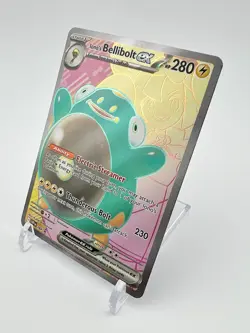 Pokemon TCG Ionos Bellibolt Ex Journey Together English Full Art Promo #194 - Image 2