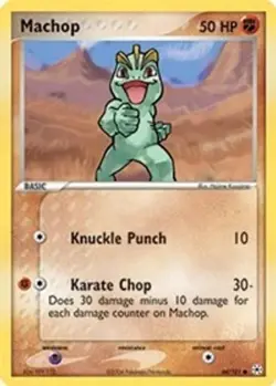 2x Machop (#64/101) EX - Hidden Legends NM Pokemon - Image 1