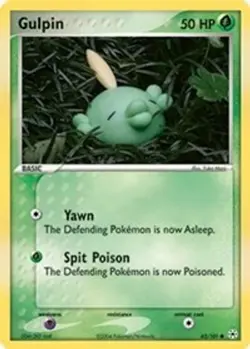 2x Gulpin (#62/101) EX - Hidden Legends LP Pokemon - Image 1