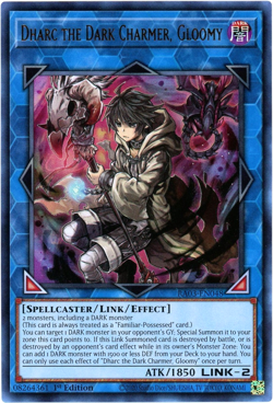 Yugioh! Dharc the Dark Charmer, Gloomy RA03-EN048 Ultra Rare UR NM/M English - Image 1