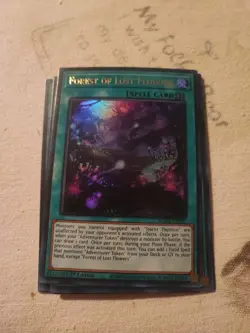 Yugioh Forest of Lost Flowers BLMR-EN097 Ultra Rare 1st Edition Near Mint - Image 1