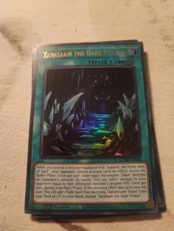 Yugioh Zaralaam the Dark Palace BLMR-EN096 Ultra Rare 1st Edition Near Mint - Image 1