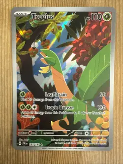 Tropius - 195/193 - Pokemon Paldea Evolved Illustration Rare Card NM - Image 1