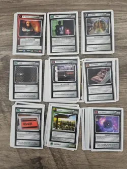 Star Trek CCG 1994 WB White Border Alpha 121 Card Common Lot Card Game - Image 2