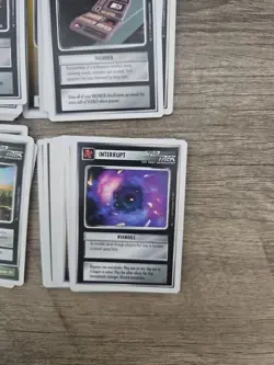 Star Trek CCG 1994 WB White Border Alpha 121 Card Common Lot Card Game - Image 3