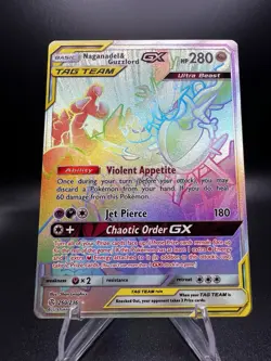 Naganadel & Guzzlord GX 260/236 Cosmic Eclipse 2019 Secret Pokemon Card TCG - Image 1