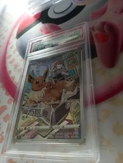 PSA 10 Eevee Full Art 210/184 s8b VMAX Climax Japanese Pokemon Card - Image 2