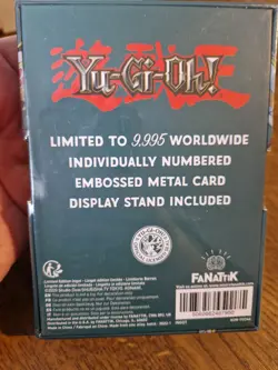 Yu-Gi-Oh! Limited Edition Pot of Greed Card Metal Card - Image 2