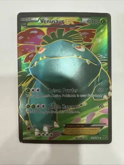 Venusaur-EX Full Art Ultra Rare card (141/146) from the Pokemon TCG: XY Base Set - Image 1
