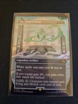 The Wind Crystal Borderless FOIL MTG FIN Nm/M - Image 1