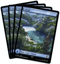x4 Island (Full Art) 0298 - Final Fantasy MTG - NM/M - Image 1