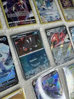 43 Pokemon Card Lot English, Korean & Japanese EX/AR/RR/SAR Vintage + Binder - Image 3