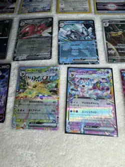 43 Pokemon Card Lot English, Korean & Japanese EX/AR/RR/SAR Vintage + Binder - Image 4