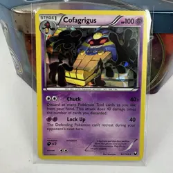 Cofagrigus 52/108 Holo Rare Pokemon Card Dark Explorers 2012 - Image 1