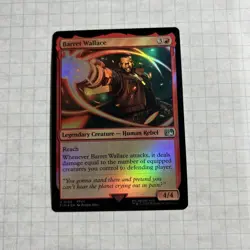 Barret Wallace #129 - FOIL - Final Fantasy MTG Magic the Gathering - Image 1