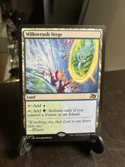 x1 Willowrush Verge DFT Aetherdrift MTG 270 RARE M/NM 1x - Image 1