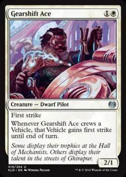 Gearshift Ace -Foil Medium Play MTG Kaladesh - Image 1