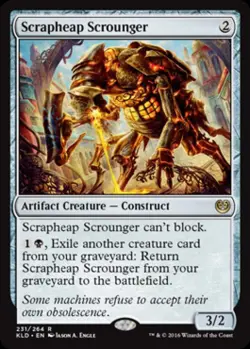 Scrapheap Scrounger -Foil Medium Play MTG Kaladesh - Image 1