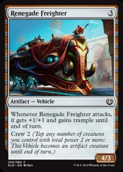 Renegade Freighter -Foil Medium Play MTG Kaladesh - Image 1