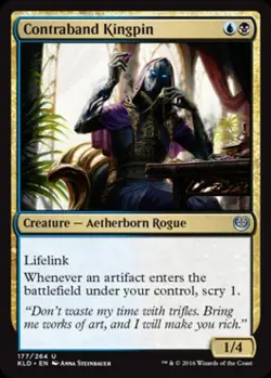 Contraband Kingpin -Foil Medium Play MTG Kaladesh - Image 1