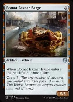 Bomat Bazaar Barge -Foil Medium Play MTG Kaladesh - Image 1