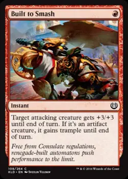Built to Smash -Foil Medium Play MTG Kaladesh - Image 1