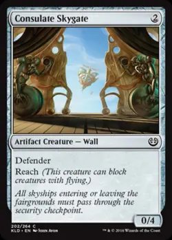 Consulate Skygate -Foil Medium Play MTG Kaladesh - Image 1