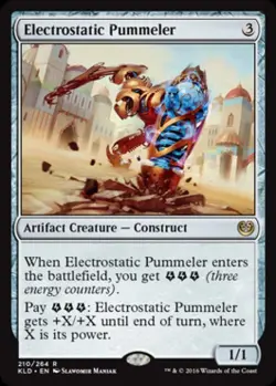 Electrostatic Pummeler -Foil Medium Play MTG Kaladesh - Image 1