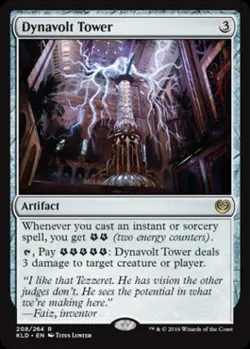 Dynavolt Tower -Foil Medium Play MTG Kaladesh - Image 1