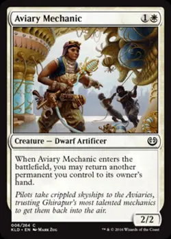 Aviary Mechanic -Foil Medium Play MTG Kaladesh - Image 1
